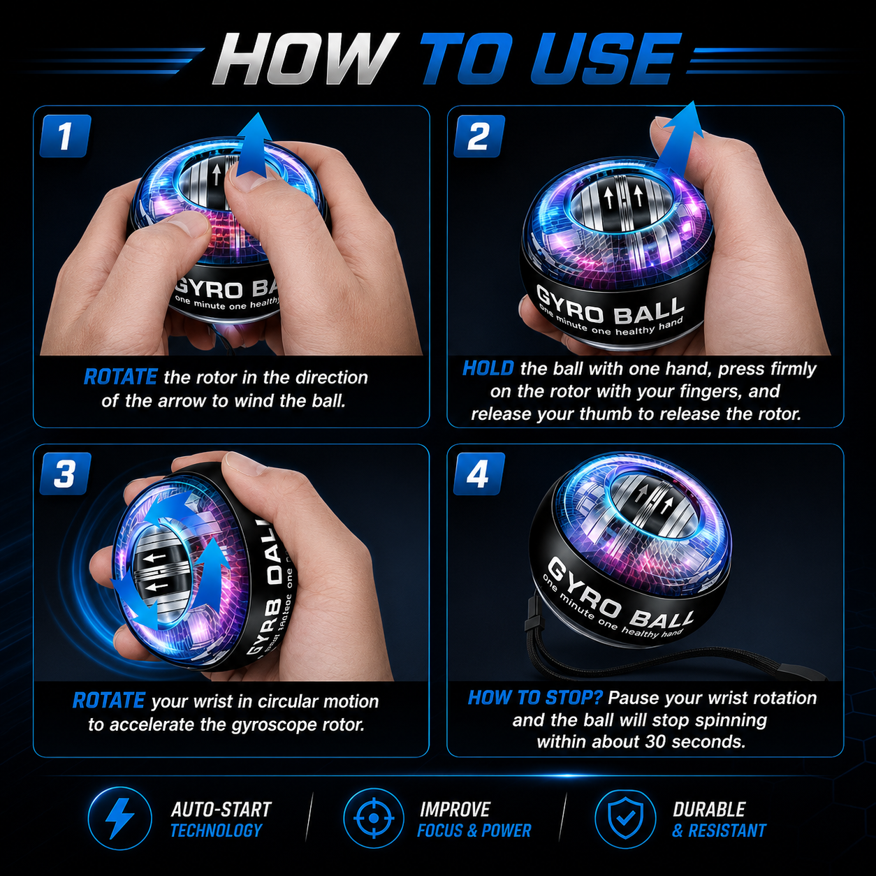 Gyro Ball LED